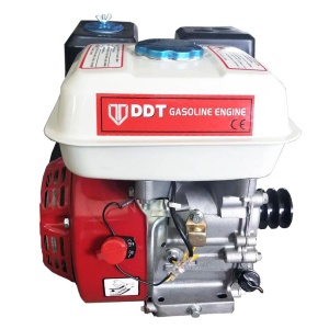 *Super pret* Motor pe benzina cu fulie dubla DDT-005, 7.5 CP, 200 CC, 3600 RPM, 1 cilindru, 3.6 l capacitate rezervor - Img 2