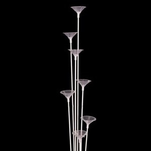 Suport pentru Baloane, Flippy, cu Un Strat, pentru 19 Baloane, 160 cm, Transparent - Img 7