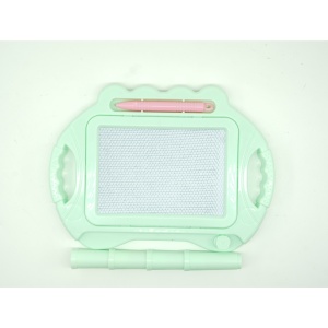 Tabla Magnetica pentru desen Flippy, Pix, forma dreptunghi, dimensiuni 23x17 cm, Dezvolta Creativitatea, cu picioare suport, Verde - Img 5