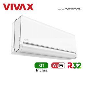 Aer Conditionat VIVAX H+Design ACP-18CH50AEHI+ White Wi-Fi Kit de instalare inclus R32 Inverter 18000 BTU/h - Img 7
