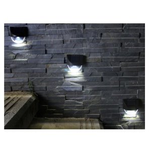 Aplica solara LED Flippy, ABS/Policarbonat, rezistent la apa IP65, 1 LED, pentru gradina, casa, balcon, terasa, 1.2V, 600mah, 8.8 x 8.5 cm, alb rece - Img 2