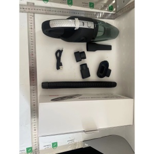 Aspirator de Mana Portabil Turbo, Flippy, pentru Uz Caznic sau Auto, Functie de Aspirare Umeda si Uscata, Incarcare USB, 32.000 rot/min, Putere 120W, Aspirare cu Vid de 4 Bar, 5 Accesorii pentru Spatii Inguste, Negru - Img 2