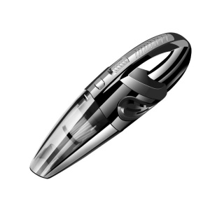 Aspirator de Mana Portabil Turbo, Flippy, pentru Uz Caznic sau Auto, Functie de Aspirare Umeda si Uscata, Incarcare USB, 32.000 rot/min, Putere 120W, Aspirare cu Vid de 4 Bar, 5 Accesorii pentru Spatii Inguste, Negru