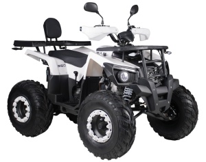 ATV Benzina 9,5CP, 180CC, Voltarom RA5, alb - Img 1