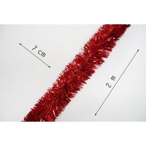 Beteala Craciun, Flippy, roșu, marimea: 2 m x 7 cm material:folie PVC, interior/exterior - Img 6