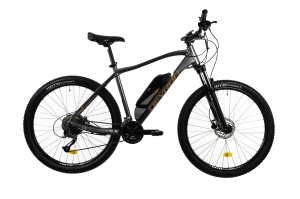 Bicicleta Electrica Devron Riddle M1.7 - 27.5 Inch, 490 mm, Gri - Img 6