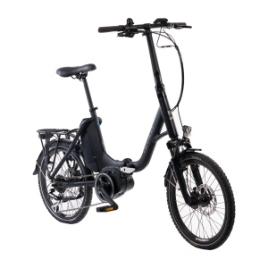 Bicicleta Electrica Pliabila Devron 20126 - 20 Inch, M, Negru - Img 2