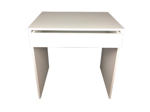 Birou Vardo, alb, 73x50x74.5 cm - Img 2