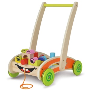 Carucior Eichhorn Activity Walker cu 35 cuburi - Img 1