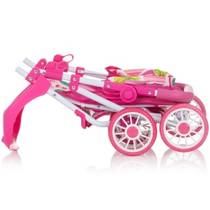 Carucior pentru papusi Chipolino Dolly multicolor - Img 4