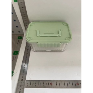 Caserola portabila pentru mancare fresh Flippy, 1500 ml, 2 furculite,10 x 13.5 x 20 cm, 2 capace detasabile pentru congelator, etans, spatiu pentru tacamuri, maner, material plastic, rezistent la temperaturi ridicate, transparent - Img 10