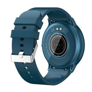 Ceas smartwatch si bratara fitness Flippy ZL02D, oxigen, ritm cardiac, pedometru, notificari, IP67, Compatibil cu Android/iOS, vibratii, multi sport, Albastru inchis - Img 3