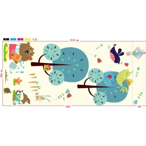 Covoras pentru Copii, Flippy, cu 2 Fete, Model Zmeu/Ursi, din XPE+PE, Impermeabil, Antiderapant, Protectie Termica, +3 Luni, Pliabil, 150 x 200 x 1.5 cm, Multicolor - Img 9