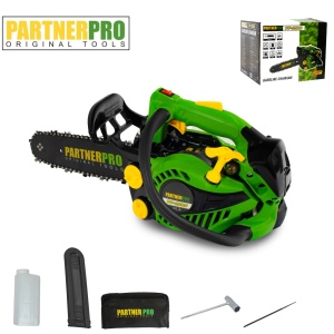 Drujba de mana pe benzina PartnerPro PP2500, 1.1 kw-1.5 CP, 10500 rot/min, Ungere Lant Automata