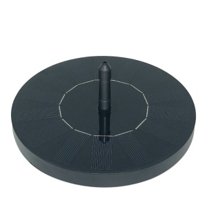 Fantana Arteziana pentru Gradina, Flippy, Solara, Automata, Rotunda, 3 Moduri de Pulverizare, Negru, 16 cm - Img 3