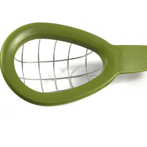 Feliator de Avocado, Flippy, pentru Taierea in Cubulete, Multifunctional, pentru Bucatarie, Otel Inoxidabil, ABS, 16x8x5 cm, Verde - Img 2