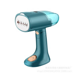 Folding handheld ironing machine - Color: turquoise; Product specifications: European standard cross-border (220V-240V) - Img 1
