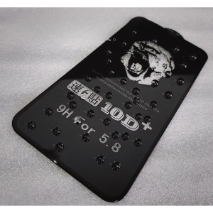 Folie de Protectie, Flippy, pentru Apple iPhone 15 Pro, Tempered Glass 10D, Full Cover, Margini Negre, Transparent - Img 2