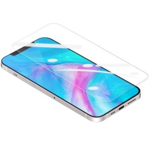 Folie de Sticla Securizata pentru Apple iPhone 15 Plus, Flippy, Vizibilitate HD, Protectie Completa 9D, Transparent - Img 4