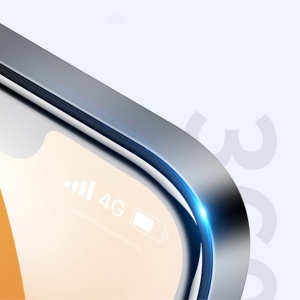 Folie ecran Flippy pentru iPhone 14 Pro, Sticla ESD, Top Glass, Anti-static, Negru - Img 17