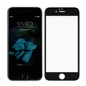Folie Sticla Apple iPhone 6/6S Full Face Negru - Img 1
