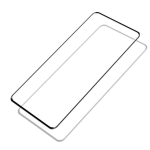 Folie Sticla Curbata Oppo Reno 3 Pro Full Glue Negru - Img 2