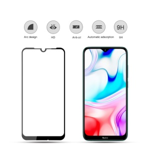 Folie Sticla Flippy® compatibila cu Xiaomi Redmi 8 111D Negru - Img 2