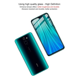 Folie Sticla Flippy® compatibila cu Xiaomi Redmi Note 8 Pro 111D Negru - Img 16