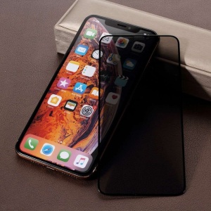Folie Sticla Huawei P40 Lite Full Glue Privacy Negru - Img 1