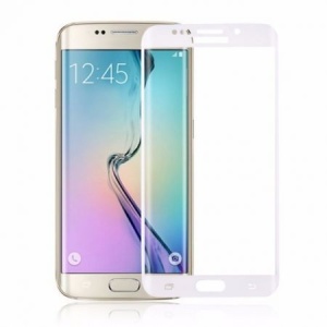 Folie Sticla Samsung Galaxy S6 Full Face Alb - Img 2