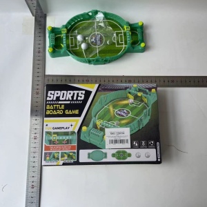 Fotbal de Masa Interactiv pentru Copii, Flippy, cu 2 Mingi Incluse, Tabela Scor, 22.8x12x4 cm, Verde - Img 9