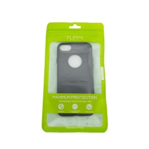 Husa Apple iPhone 6/6S Tpu, carbon, Negru - Img 2