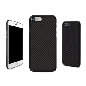 Husa Apple iPhone 7 Nillkin Synthetic Fiber Negru - Img 2