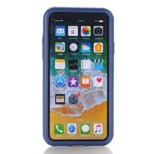 Husa Apple iPhone X Full Silicone Albastru - Img 5