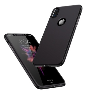 Husa Apple iPhone X Joyroom fata + spate Negru - Img 11