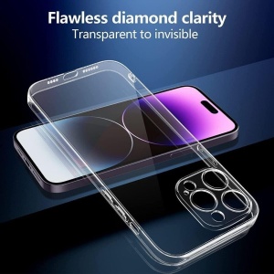 Husa de Protectie, Compatibila cu Apple iPhone 16 Pro, TPU, Antisoc, Rezistenta la Impact, Protectie Camera, Transparenta - Img 8
