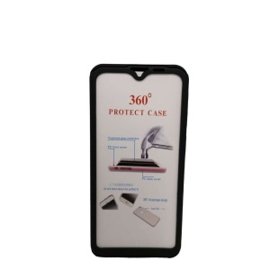 Husa de protectie Flippy compatibila cu Samsung Galaxy A20e Full Cover 360 Negru + Folie de protectie - Img 5