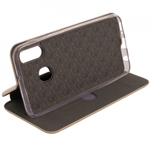 Husa de protectie Flippy compatibila cu Samsung Galaxy A21S Magnet Book Case Auriu - Img 8