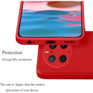 Husa de Protectie, Flippy, pentru Huawei Mate 50 Pro, Liquid Silicone, cu Microfibra pe Interior, Protectie Antisoc, Compatibil Incarcare Wireless, Rosu - Img 9