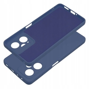 Husa de Protectie, Flippy, pentru Xiaomi Redmi Note 12 Pro 5G, Liquid Silicone, cu Microfibra pe Interior, Protectie Antisoc, Compatibil Incarcare Wireless, Albastru - Img 2