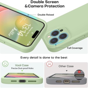 Husa de Protectie Matte TPU, Flippy, pentru Apple iPhone 16 Pro Max, Protectie Camera, Antisoc, Antizgariere, Antialunecare, Acoperire Completa, Verde - Img 4