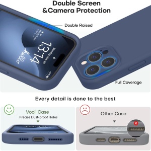 Husa de Protectie Matte TPU, Flippy, pentru OnePlus Nord CE3 Lite, Protectie Camera, Antisoc, Antizgariere, Antialunecare, Acoperire Completa, Albastru - Img 4