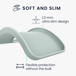 Husa de Protectie Matte TPU, Flippy, pentru Samsung Galaxy A55 5G, Protectie Camera, Antisoc, Antizgariere, Antialunecare, Acoperire Completa, Verde - Img 3