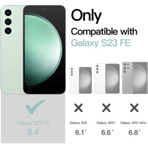 Husa de Protectie Matte TPU, Flippy, pentru Samsung Galaxy S23 FE 5G, Protectie Camera, Antisoc, Antizgariere, Antialunecare, Acoperire Completa, Verde - Img 6