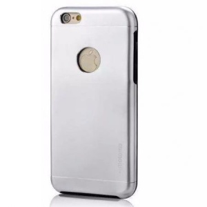 Husa de protectie pentru Apple iPhone 6 Plus/6S Plus Motomo V2 Argintiu - Img 2