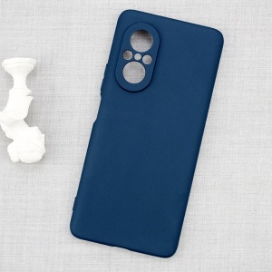Husa Matte TPU pentru Huawei NOVA 9 SE, Flippy, Silicon Slim, Protectie Antisoc, Navy Blue - Img 3