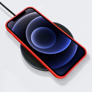Husa pentru Samsung Galaxy S22 Plus, Flippy, Liquid Silicone, cu Microfibra pe interior, Protectie Antisoc, Rosu - Img 2