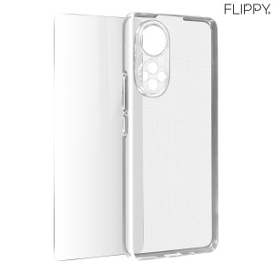Husa Protect Plus pentru Huawei NOVA 9 SE, Flippy, Silicon Subtire, Transparenta - Img 5