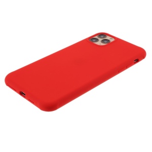 Husa protectie compatibila cu Apple iPhone 11 Pro Liquid Silicone Case Rosu - Img 5