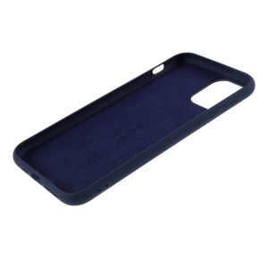 Husa protectie compatibila cu Apple iPhone 11 Pro Max Liquid Silicone Case Albastru inchis - Img 12